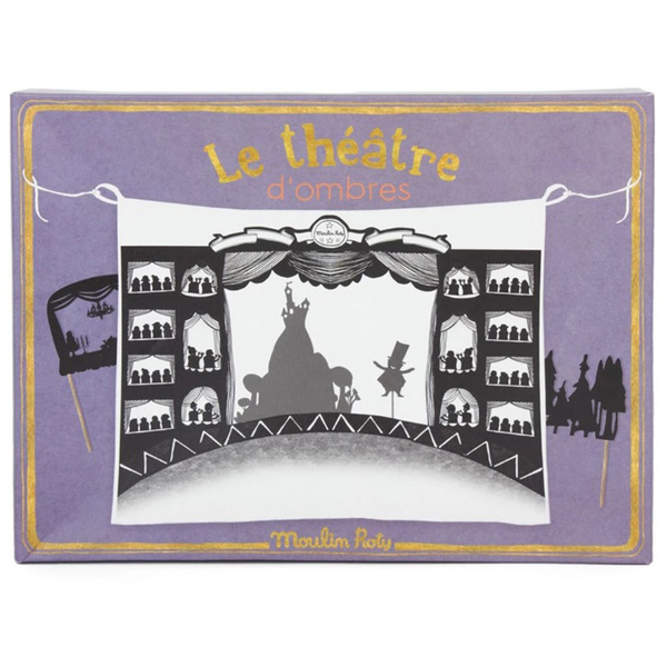 Игровой набор театр теней Moulin Roty, черно-белый (711020/11608) - Pampik - 3