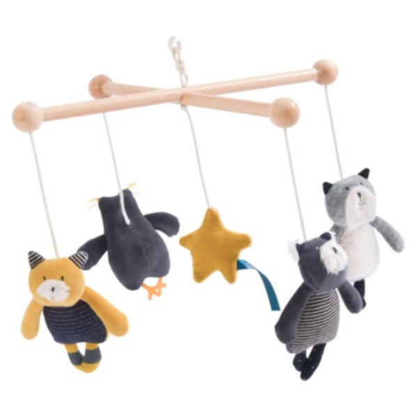 Мобіль м'який музичний Moulin Roty (666056/38408) - Pampik - 2