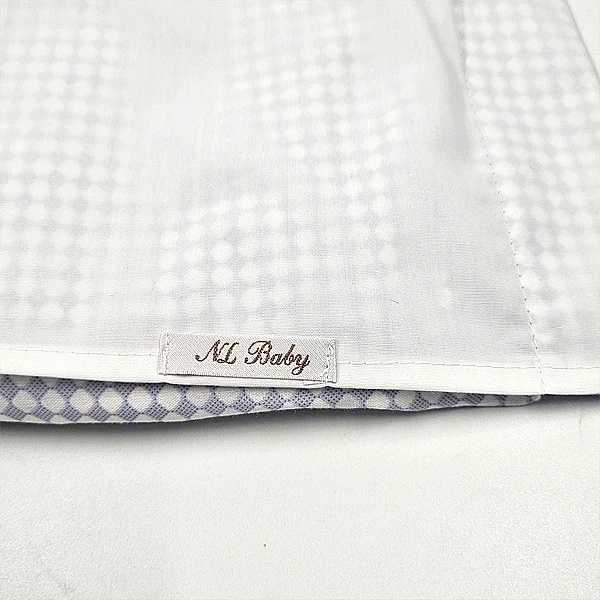 Наволочка NL Baby, 35х40 см, бело-голубой (869+842/38404) - Pampik - 3
