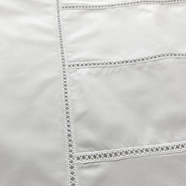 Комплект постельного белья NL Baby, 80х80 см, белый (842+923/33254) - Pampik - 2