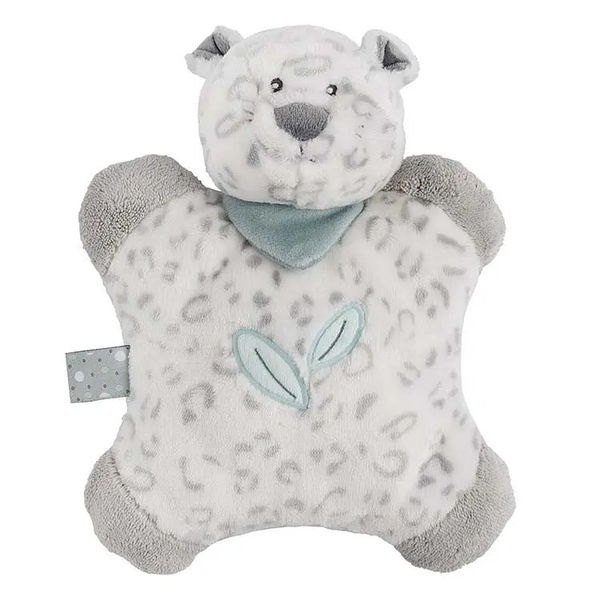 М'яка іграшка-подушка Nattou Леопард Лея, 24 см (963114) - Pampik