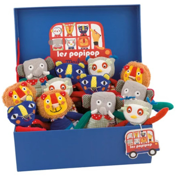 Игрушка мягкая Moulin Roty, 1 шт. в ассортименте (661007/11603) - Pampik