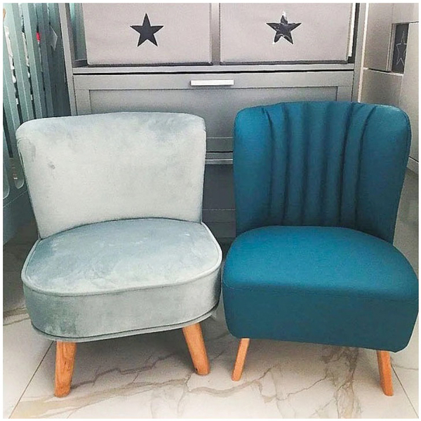 Крісло дитяче Moulin Roty, 40х36х52 см, бірюзовий (720116/33288) - Pampik - 3