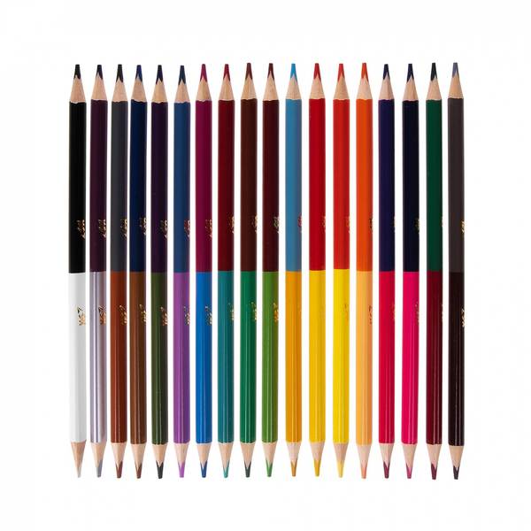 Карандаши цветные Yes Orange Line с точилкой, 18 шт., 36 цветов (290752) - Pampik - 6