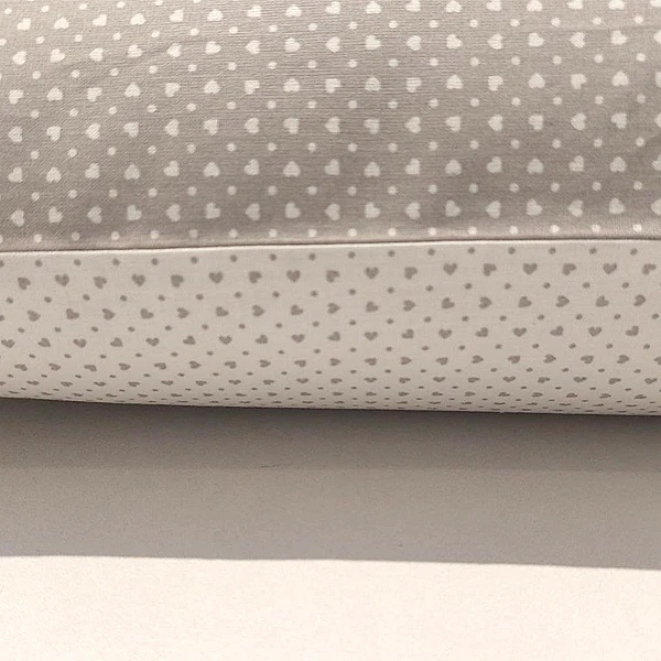 Наволочка NL Baby, 40х60 см, 2 шт., сіро-білий (823+830 /37877) - Pampik - 5