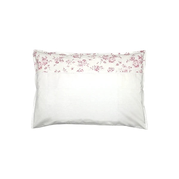 Наволочка NL Baby, 40х60 см, 2 шт., біло-рожевий (828+842/37911) - Pampik - 2
