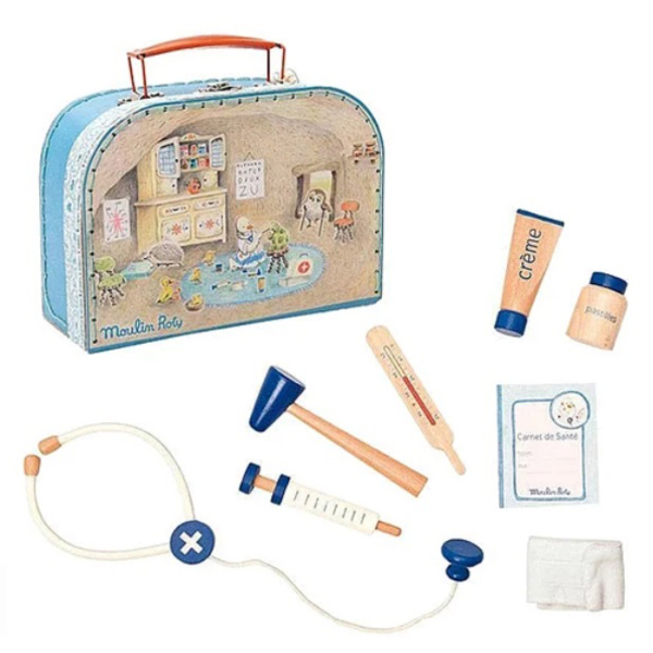 Ігровий набір Moulin Roty Лікар (632402/32703) - Pampik