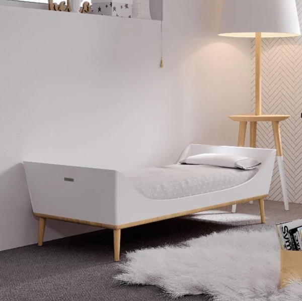 Ліжко-трансформер Micuna Dippo, 70х140 см, бежевий з білим (36721) - Pampik - 10