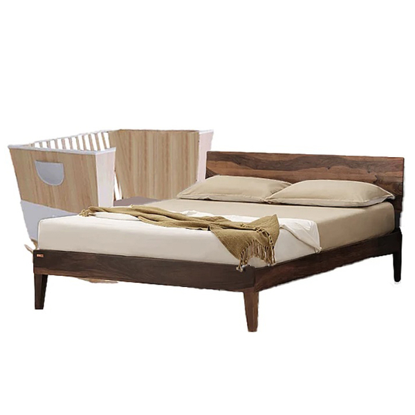 Ліжко-трансформер Micuna Dippo, 70х140 см, бежевий з білим (36721) - Pampik - 4