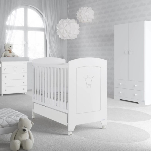 Ліжко дитяче Micuna Valentina, 60х120 см, білий (26924) - Pampik - 2