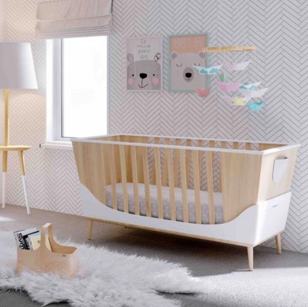 Ліжко-трансформер Micuna Dippo, 70х140 см, бежевий з білим (36721) - Pampik - 5