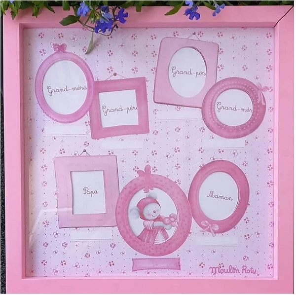 Фоторамка Moulin Roty, рожевий (643343/11767) - Pampik - 2