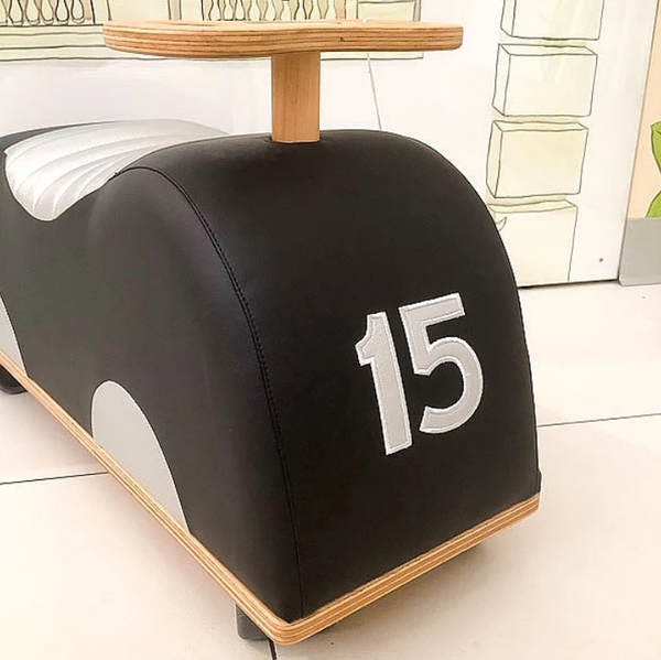 Каталка мягкая Moulin Roty Машина, черный (720114/22174) - Pampik - 3