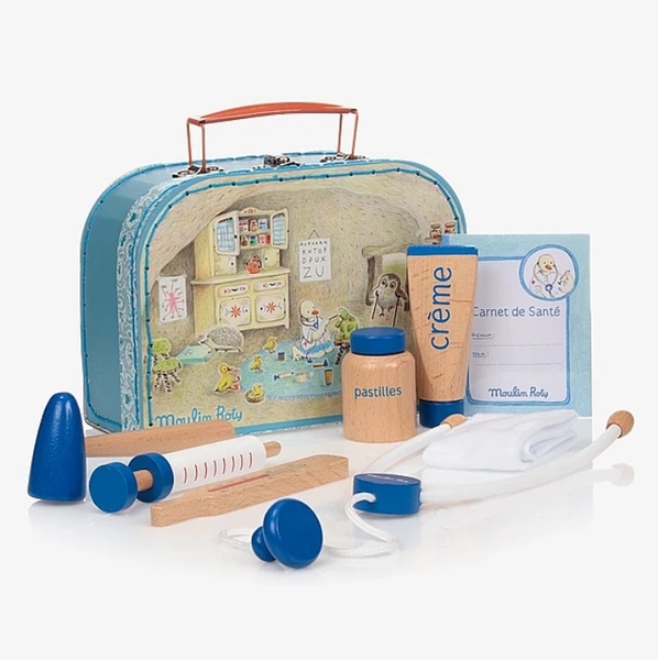 Ігровий набір Moulin Roty Лікар (632402/32703) - Pampik - 3