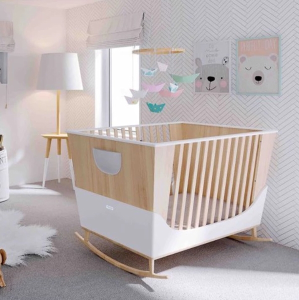 Ліжко-трансформер Micuna Dippo, 70х140 см, бежевий з білим (36721) - Pampik - 6