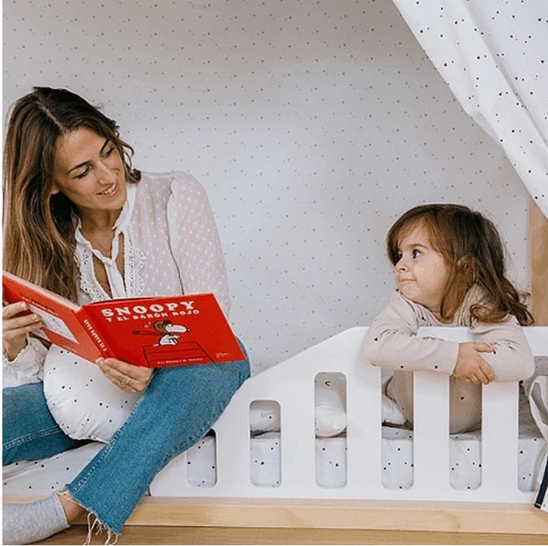Захисний бар'єр на ліжко Micuna Barrera, 76,5х30 см, білий (MONT-1863/26933) - Pampik - 4
