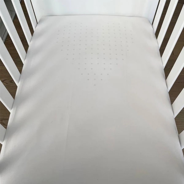 Простирадло на резинці NL Baby, бавовна, 72х49 см, 2 шт., молочний (842+871/36191) - Pampik - 4