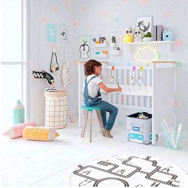 Стільниця для ліжка-трансформер Micuna Kit Desk, 117х58 см, білий (CP-1839/26988) - Pampik - 4