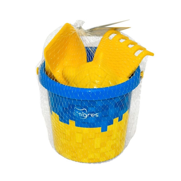 Набір для ігор у піску Tigres Український піксель з термонаклейкою, 4 елементи (39949) - Pampik - 2