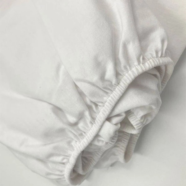 Простыня на резинке NL Baby, водонепроницаемая, 140х70 см, белый (003/34730) - Pampik - 3