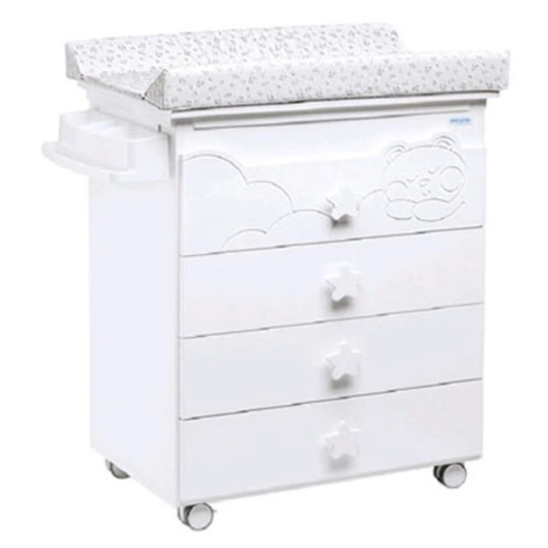 Комод пеленальний Micuna Dolce Luce, 93х79х49 см, білий (B-1673/29338) - Pampik