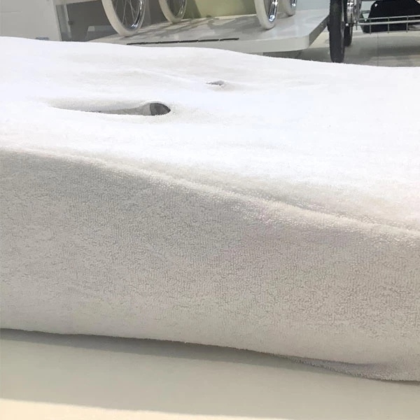 Простыня на резинке NL Baby для матраса Кокон, махровая, 90х50 см, белый (062/35110) - Pampik - 3