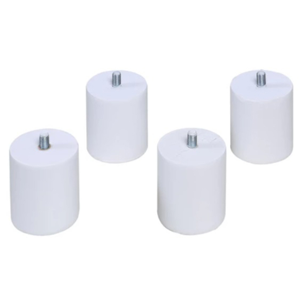 Комплект ніжок для комоду Micuna, 4 шт., білий (CP-1190/26934) - Pampik