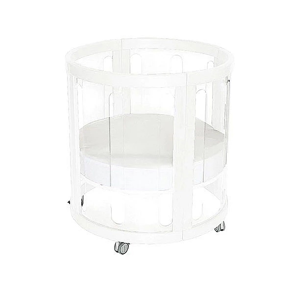 Простирадло на резинці NL Baby Babyhood, трикотаж, 76х10 см, білий (002/37564) - Pampik - 4