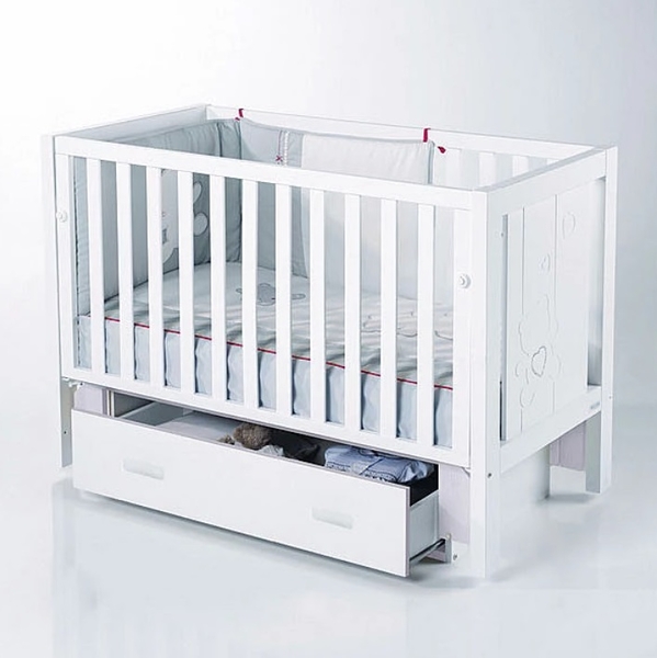 Ящик для ліжка маятник Micuna, 60х120 см, білий (CP-1688/26926) - Pampik - 3