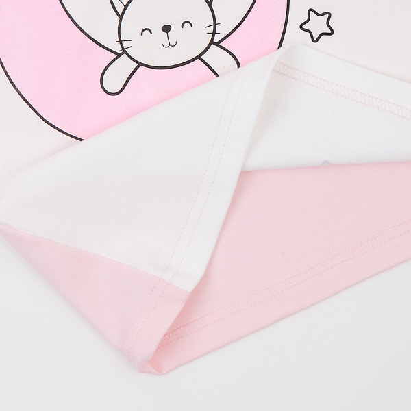 Лонгслів Garnamama Neon LS 110 Белый Розовый (1028039.13336613) - Pampik - 4