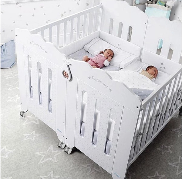 Кріплення для ліжок двійні Micuna Kit Gemelar, 60х120 см, білий (CP-1774 KIT/26987) - Pampik - 4