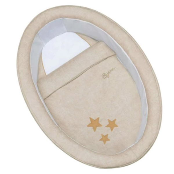 Колиска Micuna Smart з підсвічуванням, 99х62х73 см, бежевий (MO-1456/36997) - Pampik - 4