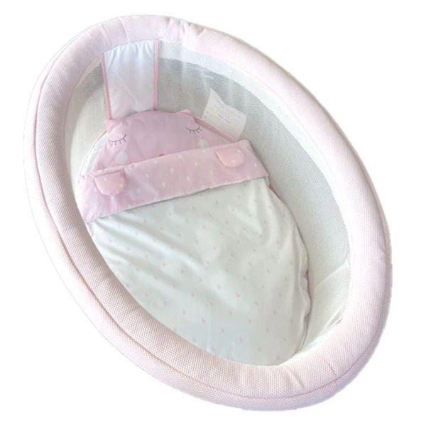 Колиска Micuna Smart з підсвічуванням, 99х62х73 см, рожевий (MO-1456/36995) - Pampik - 3