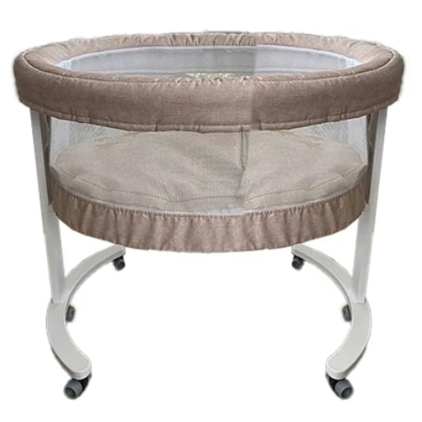 Колиска Micuna Smart з підсвічуванням, 99х62х73 см, бежевий (MO-1456/36997) - Pampik