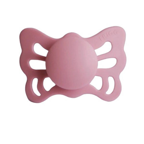 Пустышка силиконовая Frigg Butterfly Cedar, анатомическая, size 1, 0-6 мес., розовый (001165) - Pampik