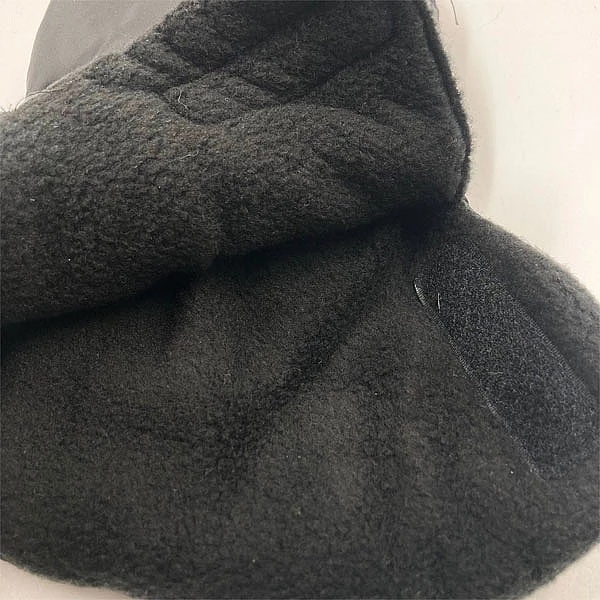 Муфта-рукавички NL Baby с норкой, черный с розовым (0000/36070) - Pampik - 3