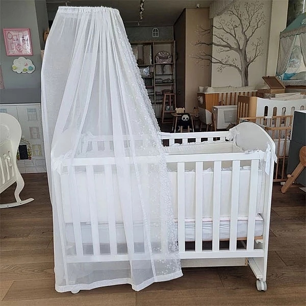 Балдахин NL Baby, 300х170 см, белый (834+926/32649) - Pampik - 4