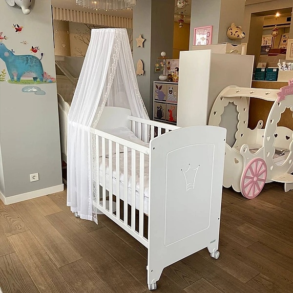 Балдахін NL Baby, 300х170 см, білий (834+916/29359) - Pampik - 5