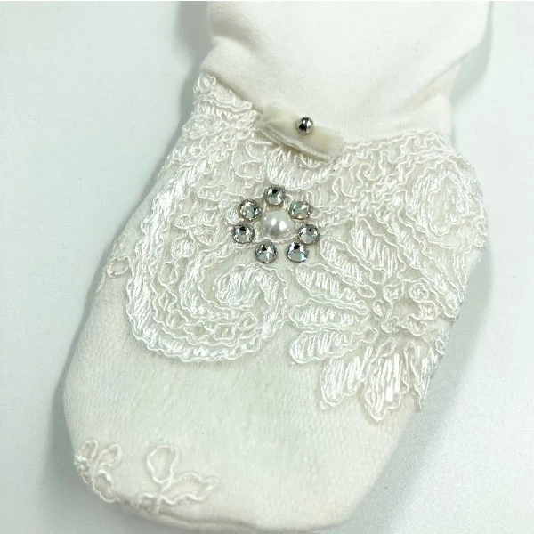 Повзунки NL Baby зі Сваровськи, р.56, бежевий (055/19239) - Pampik - 3