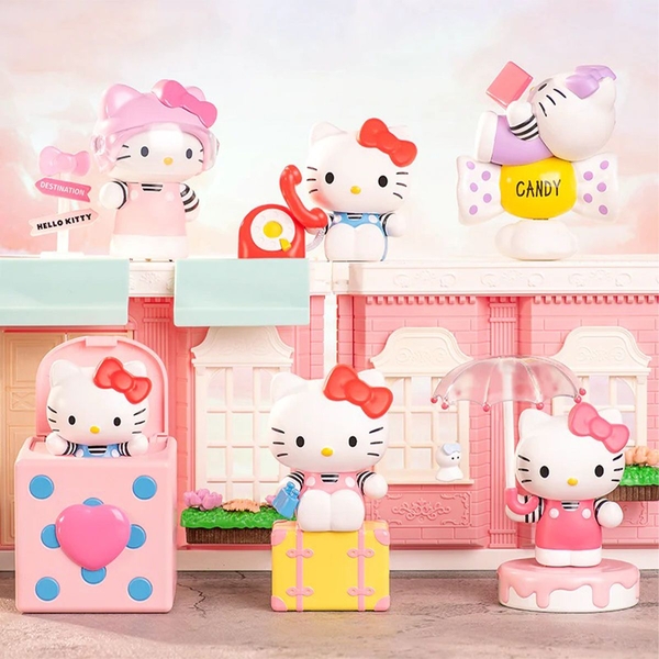 Механическая игрушка-сюрприз Pop Top Hello Kitty Милый сигнал (24MDL-002) - Pampik - 4
