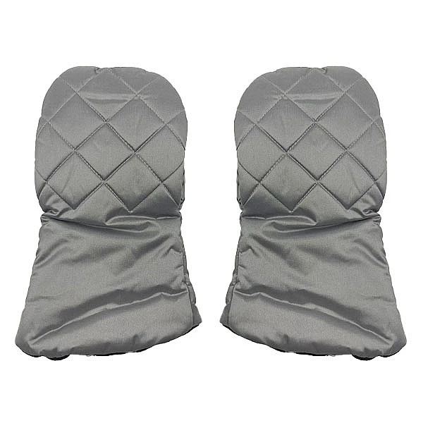 Муфта-рукавички NL Baby зі стібкою, сірий (0000/35471) - Pampik - 2