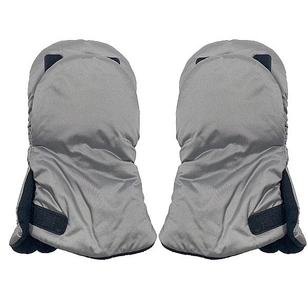 Муфта-рукавички NL Baby зі стібкою, сірий (0000/35471) - Pampik - 3