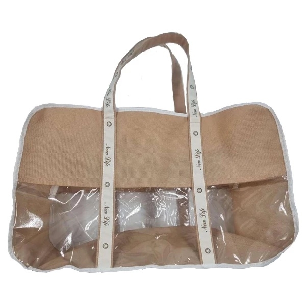 Сумка в роддом NL Baby, пустая, 45х28х20 см, бежевый (33996) - Pampik