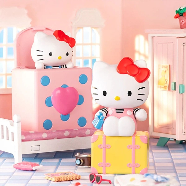 Механическая игрушка-сюрприз Pop Top Hello Kitty Милый сигнал (24MDL-002) - Pampik - 5