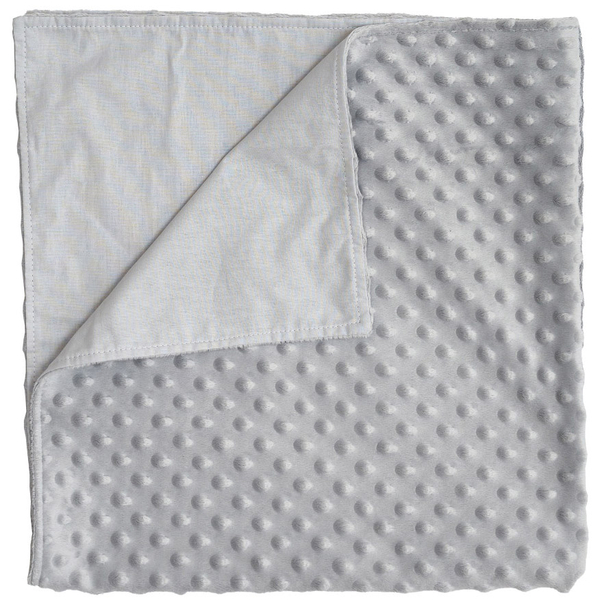 Плед Twins Minky Summer, 75x80 см, сірий (1462-TNSum-10) - Pampik - 2