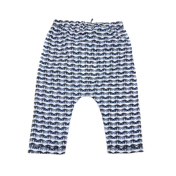 Штаны детские NL Baby, р.68, бело-синий (319/20735) - Pampik - 2