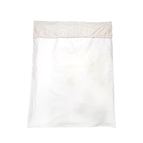 Комплект постельного белья NL Baby, 140х100 см, бело-розовый (807+842/38138) - Pampik - 3