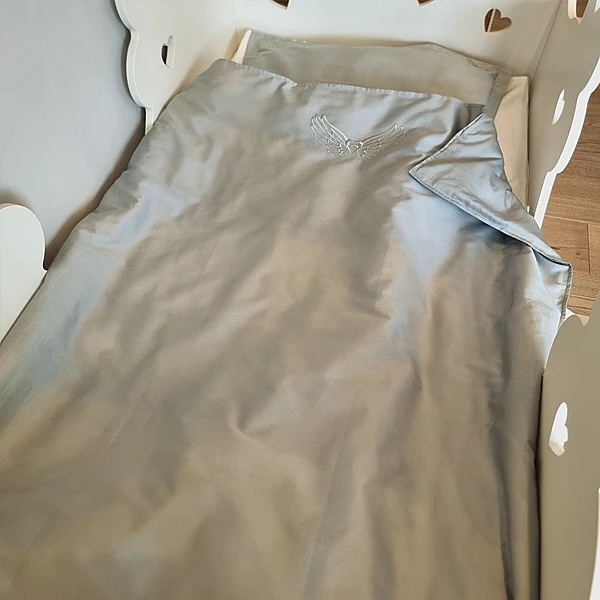 Комплект постельного белья NL Baby, 140х100 см, зеленый (864/36189) - Pampik - 4