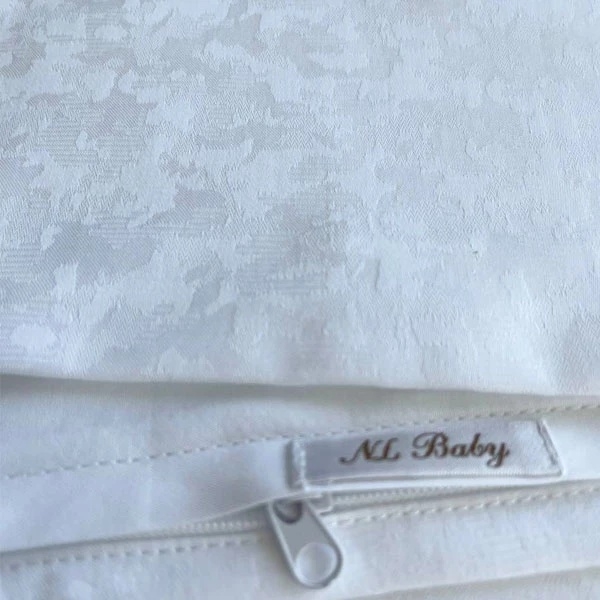 Комплект постельного белья NL Baby, 140х100 см, белый (820+842/31840) - Pampik - 2