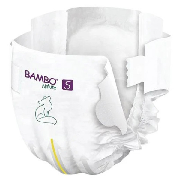 Еко Підгузки на липучках Bambo Nature 5 (12-18 кг), 22 шт. - Pampik - 3